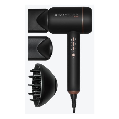 SECADOR CECOTEC BAMBA IONICARE 6000 ROCKSTAR FIRE